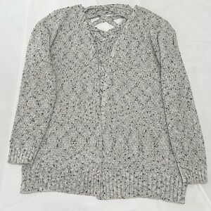 Love By Design oversized cardigan with braided detail